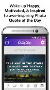 Quotes Alarm - Motivational & Inspirational Quotes screenshot 0