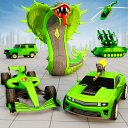 Snake Robot Police Car Game