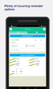 Schedule phone calls : Reminders + notes screenshot 1