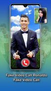 Ronaldo Fake Video Call screenshot 2
