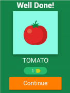 Quiz Fruits & Veggies names screenshot 8