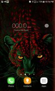 Green Leopard Live Wallpaper screenshot 2