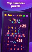 Numberzilla - Câu đố số | Trò chơi trên bàn cờ screenshot 12