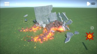 Sandbox destruction simulation screenshot 2