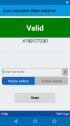 BarcodeChecker für Tickets screenshot 2