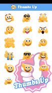 Free Thumbs Up Emoji Sticker screenshot 0