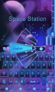 Dark Space Keyboard Theme screenshot 3