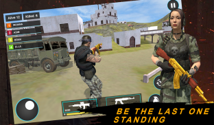 US Army Free Firing Battleground Survival Squad screenshot 1