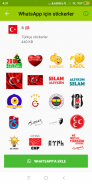 Stickers for WhatsApp chat - WAstickerApps Turkish screenshot 6