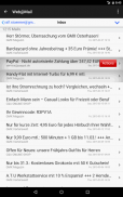 Web@Mail - mobile Mail for all screenshot 2