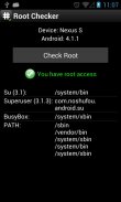 Root Checker screenshot 0