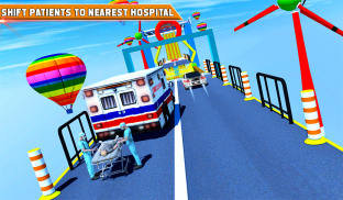 Mega Ramp Car Stunts - Ambulance Car Stunts Game screenshot 7