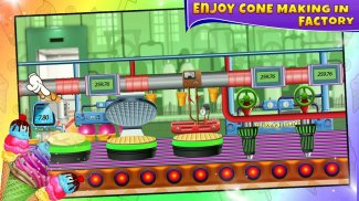 Cone Maker Factory: Dessert Biscuit Cooking Game screenshot 4