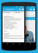 WhoIs, DNS lookup Domain Tools screenshot 1