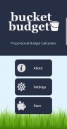 Bucket Budget Income Splitter screenshot 2