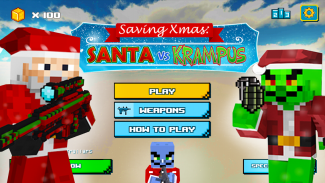 Saving Xmas - Santa Vs Grinch screenshot 0