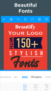 Logo Maker - icon, Fonts, Stickers & Logo Designer screenshot 2