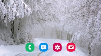 Winter Wallpaper & Snow HD screenshot 11