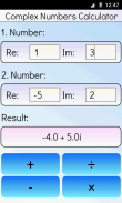 Complex Numbers Calculator screenshot 1