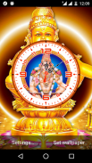 Ayyappa Clock Live Wallpaper screenshot 4