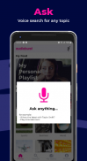 Audioburst: Personalized talk audio screenshot 0