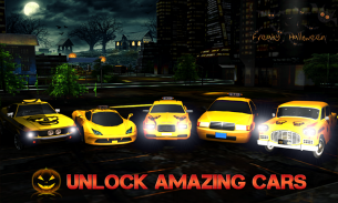 Halloween Nacht Taxi Fahrer 3D screenshot 0