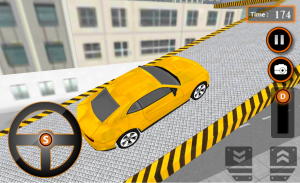 Crazy City Car Roof Jumping screenshot 1