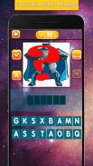 Guess the DC characters 💥 Superhero Quiz Free screenshot 1