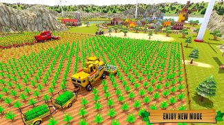 Farm Driving Tractor Games screenshot 1