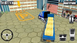 Indian Truck Heavy Duty Cargo Parking Game screenshot 3