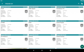 Hispasat Frequency List screenshot 6