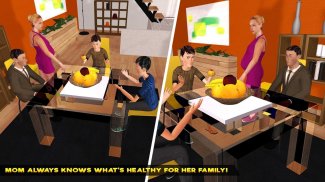 Virtual Mom Babysitter Daycare Happy Family Game screenshot 2