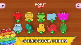 Pop it juego antiestrés fidget screenshot 8