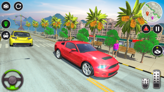 Mega Ramp Kereta simulator - Mustahil 3D Aksi screenshot 1