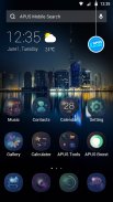 City Night Reflection-APUS Launcher theme screenshot 0