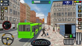 Coach Bus Train Driving Games screenshot 1