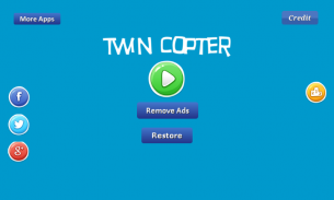 Twin Copter - two helicopters screenshot 0