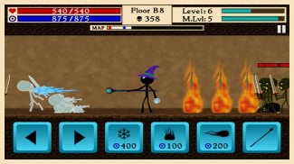 The Wizard - Stickman 2mb Games screenshot 3