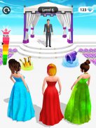 Bride Race: Makeup, Dress up screenshot 1