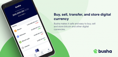 Busha: Buy & Sell Bitcoin, Ethereum. Crypto Wallet