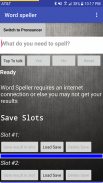 Word Speller/Pronouncer screenshot 0