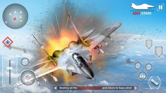 Warplane: 3D máy bay chiến đấu screenshot 0