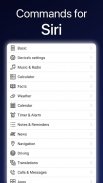 Commands for Siri screenshot 3