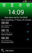 Alarm Clock Xtreme：闹钟、秒表、计时器（免费版） screenshot 0