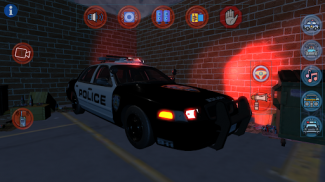 светлини на полицейска кола screenshot 1