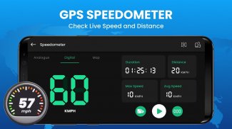 Live Earth Map & Speedometer screenshot 0