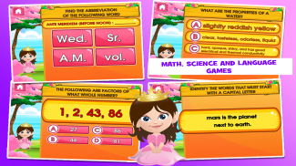 Princess 4th Grade Games screenshot 4
