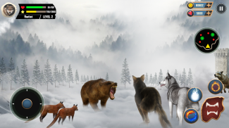 Wild Wolf Simulator Games 3d screenshot 1