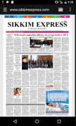 News Portal Sikkim screenshot 1