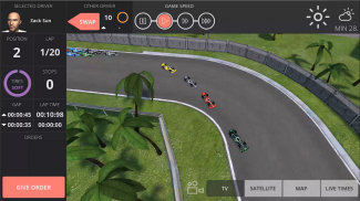 Team Order: Racing Manager (Race Strategy Game) screenshot 6